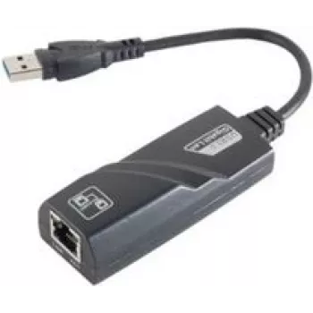 Adapter zmiany płci złącza USB A na RJ-45 ShiverPeaks BS13-50019