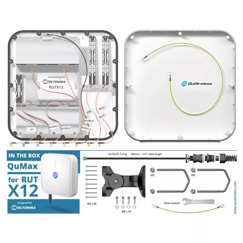 Antena kierunkowa QuWireless AX12M