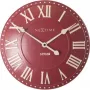NeXtime zegar 3083ro London Roman, Ø34,5 cm, na ścianę, Czerwony/Biały
