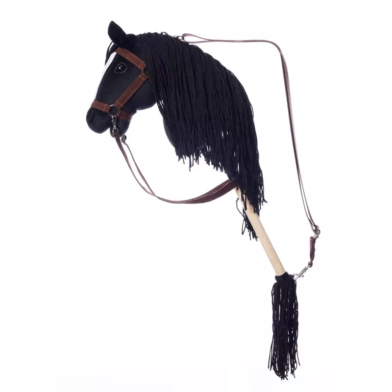 Konik na patyku HOPPIHORSE Hobby Horse A3 czarny