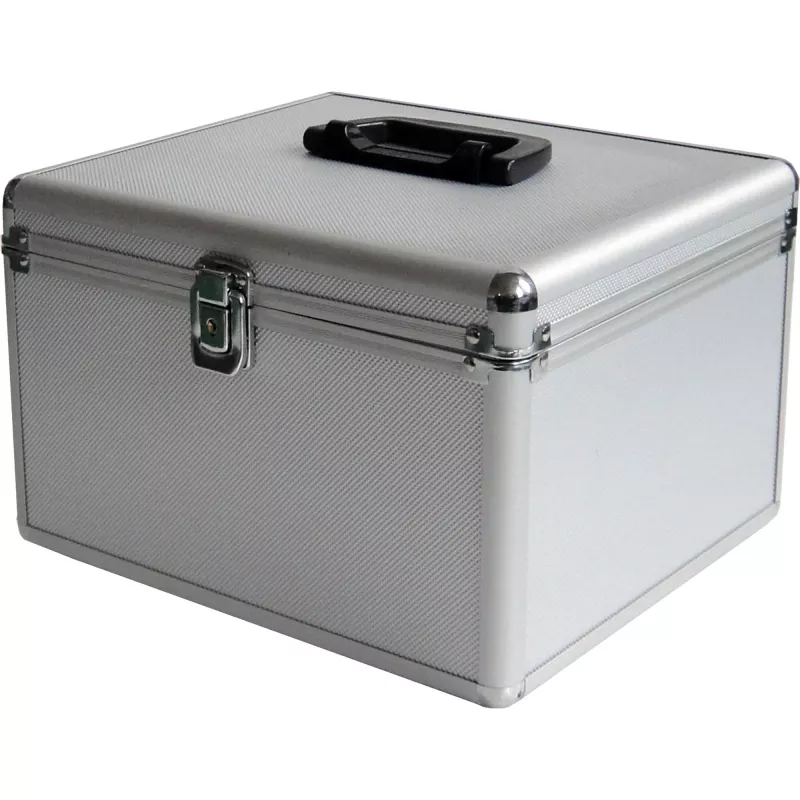 MEDIARANGE BOX76 - Pudełko obudowy - 300 dysków - Srebrny - Polar - Plastik - Drewno - 120 mm - Aluminium