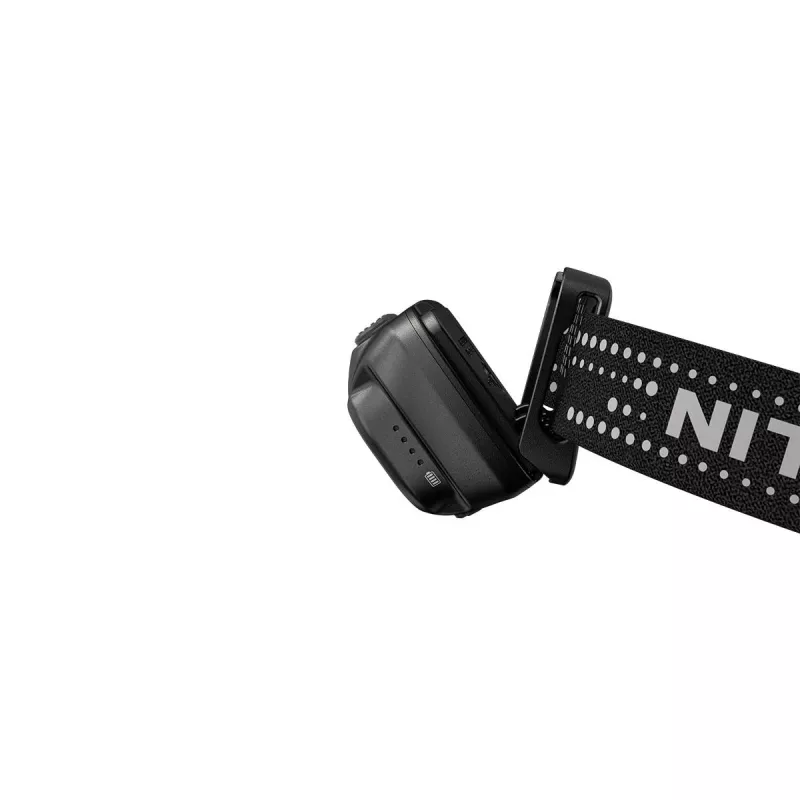 Latarka czołowa Nitecore NU33, czarna, 3 diody LED, 700 lm, aluminium, ładowanie przez USB, IP66