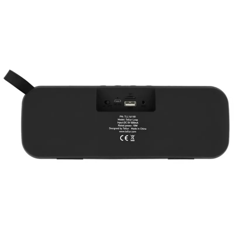 Przenośny głośnik Tellur Bluetooth Speaker Loop 10W czarny