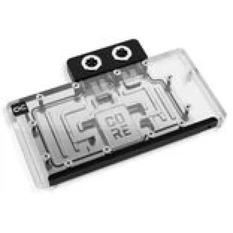 Blok chłodzenia cieczą Alphacool Core RX 9070 XT Swift+ Transparent Chrome do GPU