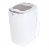 Pralnica ładowana od góry Adler AD 8055, przenośna, pojemność 3 kg, kremowa, sterowanie pokrętłem, 150 W