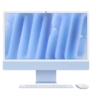 Apple iMac24 niebieski/M4-10C-CPU 10C-GPU/16GB/256GB SSD/NK-ID-German/MM2/1GB Ethernet