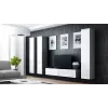 Cama stojak TV VIGO 140 30/140/40 dąb sonoma/biały połysk