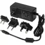 Zasilacz ALLNET ALL-PSU12V5A-EUUSUK 12V 5A adapter AC/DC z wtyczkami EU/US/UK