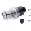 Blok wodny Alphacool 29145 Acrylic Plastic Czarny Transparent