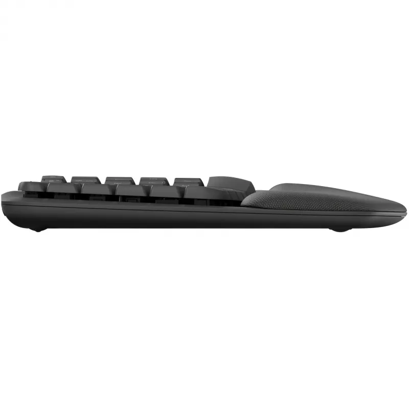 Klawiatura Logitech Wave Keys Office RF Bezprzewodowa + Bluetooth QWERTZ Grafitowa