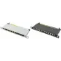 LogiLink - panel krosowy - do montażu w szafie - RJ-45 X 12 - jasnoszary, RAL 7035 - 0,5U - 25,4 cm (10)