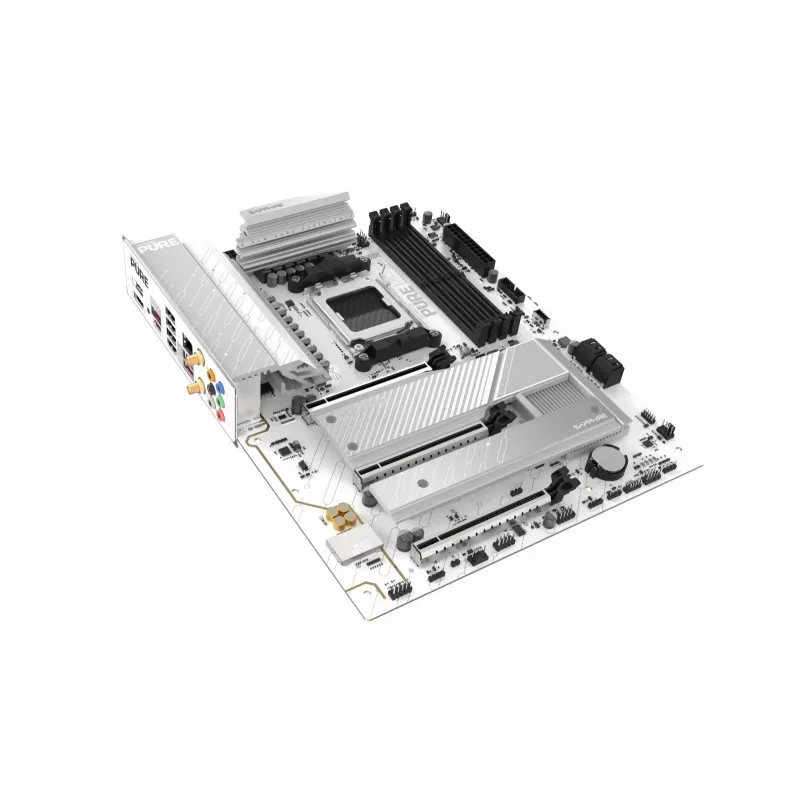 Płyta główna Sapphire PURE B850A WIFI7 ATX — chipset B850, Wi‑Fi 7, obsługa DDR4