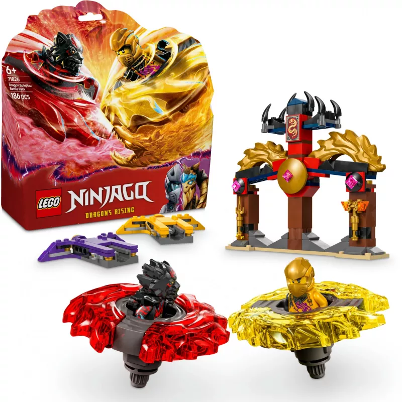 LEGO NINJAGO 71826 Smoczy Spinjitzu Zestaw Bojowy
