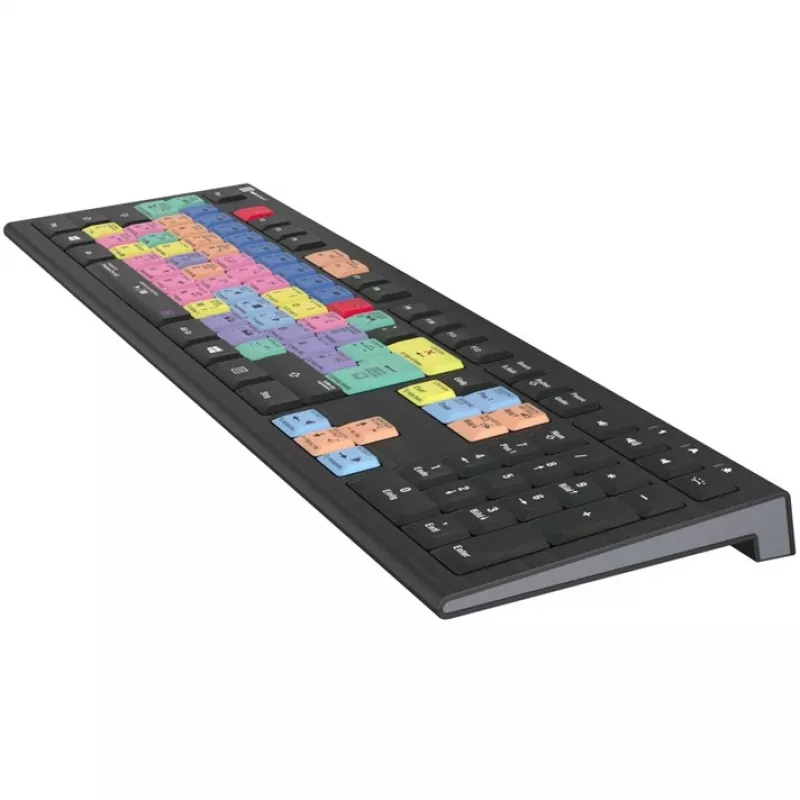 Klawiatura podświetlana Logickeyboard Adobe Premiere Pro CC ASTRA 2, układ niemiecki (LKB-PPROCC-A2PC-DE)