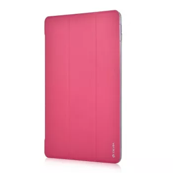 Skórzane etui na tablet Devia do iPad Air 2019 / iPad Pro 10.5 z miejscem na rysik, czerwone