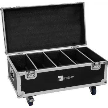 Flightcase Roadinger PLL-384 na 4 reflektory LED, wytrzymała konstrukcja