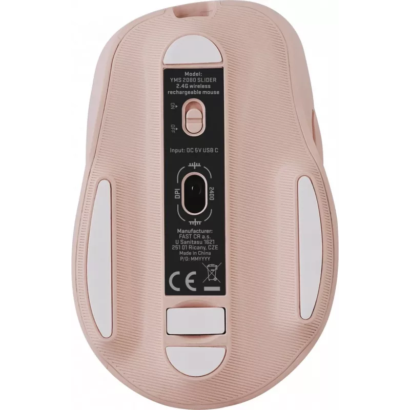 Mysz bezprzewodowa YENKEE YMS 2080PK SLIDER 2.4GHz