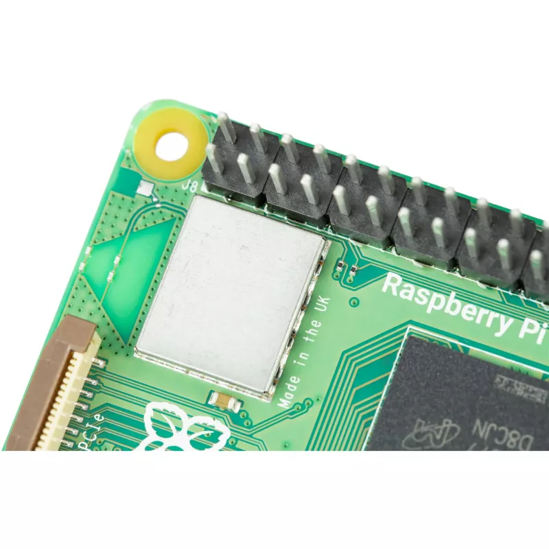 Komputer jednopłytkowy Raspberry Pi 5 — płyta rozwojowa 2400 MHz Arm Cortex-A76, do 16 GB LPDDR4x, MicroSD, USB 3.2, Wi‑Fi 5