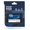 Dysk SSD 2,5 cala SATA III PATRIOT P220 1 TB — 550/500 MB/s, 50 tys. IOPS, 7 mm
