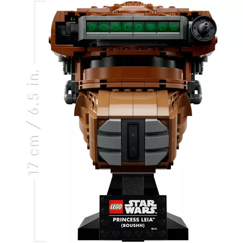 LEGO Star Wars Hełm Księżniczki Lei (Boushh) Zestaw dla Dorosłych 75351 (670 Elementów)