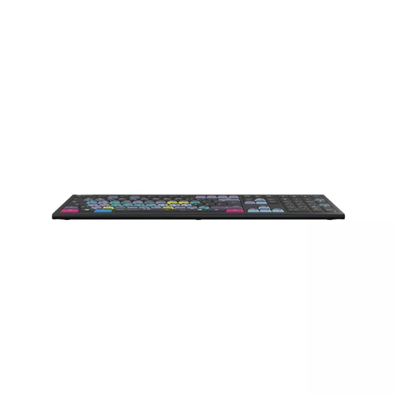 Logickeyboard ASTRA 2 klawiatura USB QWERTZ angielska czarna pełnowymiarowa 108 klawiszy