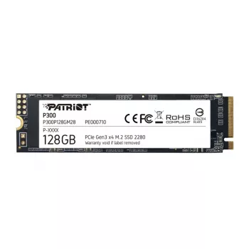 Patriot Memory P300P128GM28 Wewnętrzny dysk SSD M.2 128 GB PCI Express NVMe