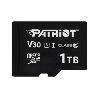 Karta pamięci MicroSDXC PATRIOT VX Series 1 TB — UHS‑I, Klasa 10, U3, V30, odczyt 90 MB/s, zapis 80 MB/s