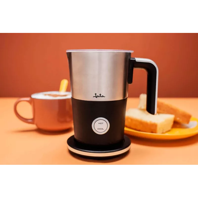 Automatyczny spieniacz do mleka JATA JECL1900 Czarny Stal nierdzewna 150ml 550W