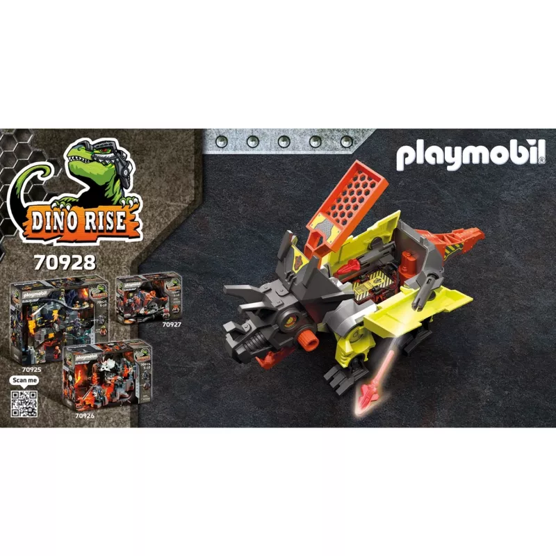 70928 Dino Rise Robo-Dino Kampfmaschine, zabawka konstrukcyjna