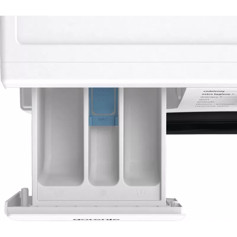 Pralka wolnostojąca Gorenje W3NGPI72SBS, 7 kg, 1200 obr./min, silnik inwerterowy, para, 15 programów, biała
