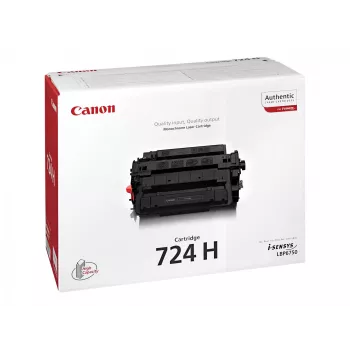 Kaseta z tonerem Canon CRG-724H, 1 szt., oryginalna, czarna