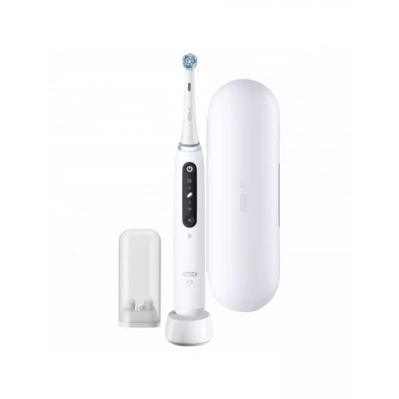 Oral B IO5 Szczoteczka elektryczna z etui Quite biały 1 szt.