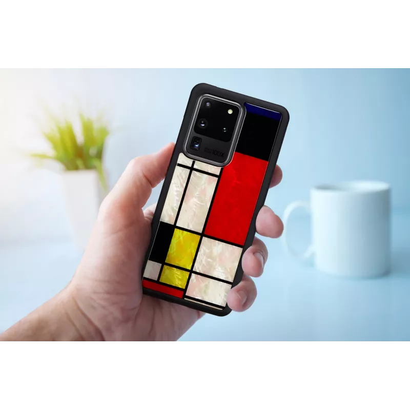 Etui ochronne iKins do Samsung Galaxy S20 Ultra — Mondrian Czarny