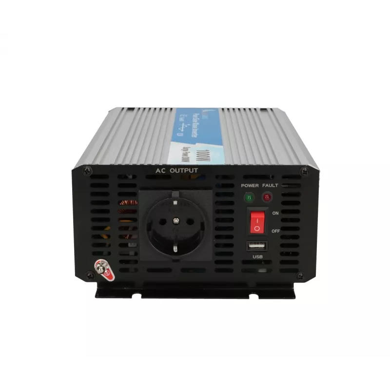 Przetwornica napięcia Extralink OPIP-1000W 12V 230V 1000W czysty sinus