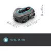 Robotic lawn mower Gardena smart SILENO free Maks. powierzchnia trawnika 1200 m² Szerokość cięcia 16 cm