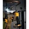 Dewalt 18V XR Li-Ion Cordless LED Pivot Torch - Bare Unit