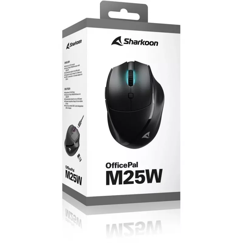 Sharkoon OfficePal M25W Czarny