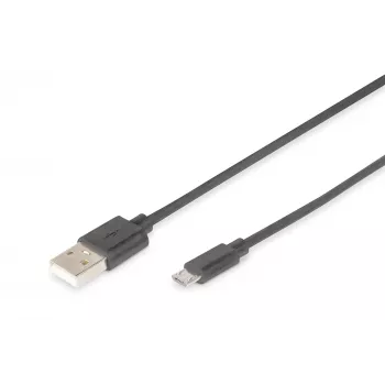 Kabel połączeniowy USB Digitus USB 2.0 A Micro B 1m