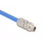 Złącze przewodowe DeLOCK 86032 M12 LSA 2 cm srebrne