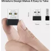 USB Wi‑Fi Adapter MERCUSYS MA14N — USB Type‑A, 2.4 GHz Single‑Band, up to 287 Mb/s, Czarny