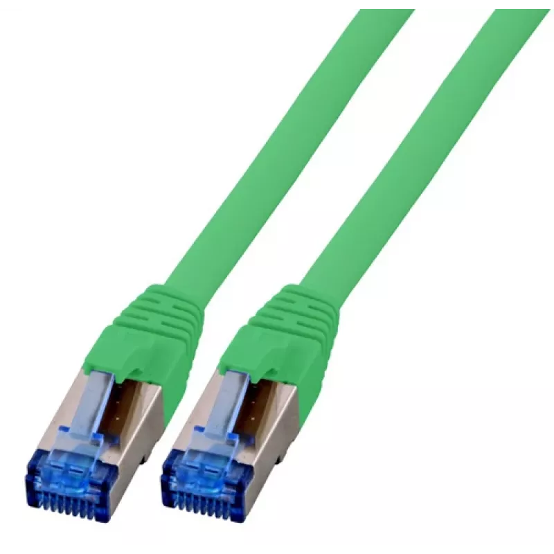Kabel krosowy EFB-Elektronik RJ45 Cat.6A S/FTP TPECat.7, superflex, zielony, 1,5 m, producent: EFB Elektronik (K5525FGN.1,5)