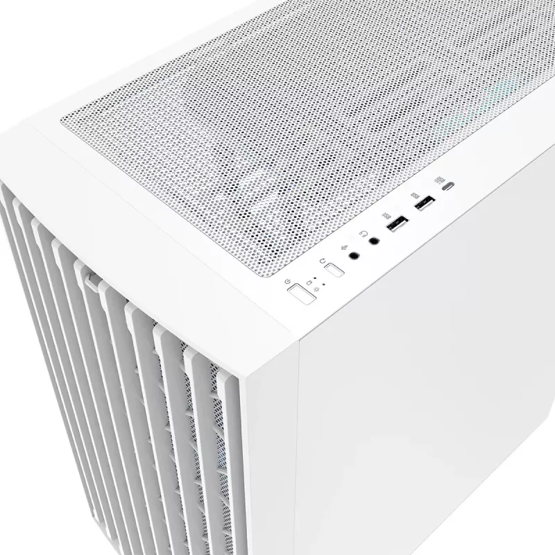 Obudowa PC MODECOM BREEZE ARGB Flow MIDI Czarna — ATX, 3x140mm przód + 1x140mm tył, szkło hartowane, USB-C