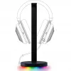 Razer Base Station V2 Chroma, Czarny, 2 porty USB 3.1, 1 port combo 3,5 mm z wbudowanym DAC, dźwięk przestrzenny 7.1, Razer Chroma™ RGB, aluminiowa konstrukcja, antypoślizgowa podstawa