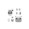 Dron DJI Flip 4 wirniki, kamera 48 MP, wideo 3840×2160, bateria 3110 mAh, czarny/biały