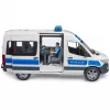 Zestaw Mercedes-Benz Policyjny Sprinter z figurką i modułem świetlno-dźwiękowym