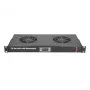 Panel wentylatorowy Extralink EX.19089 19 cali 2 wentylatory z termostatem
