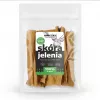 Przysmak dla psa UNISZKI gryzaki ze skóry jelenia 100 g — naturalna przekąska do żucia dla psów