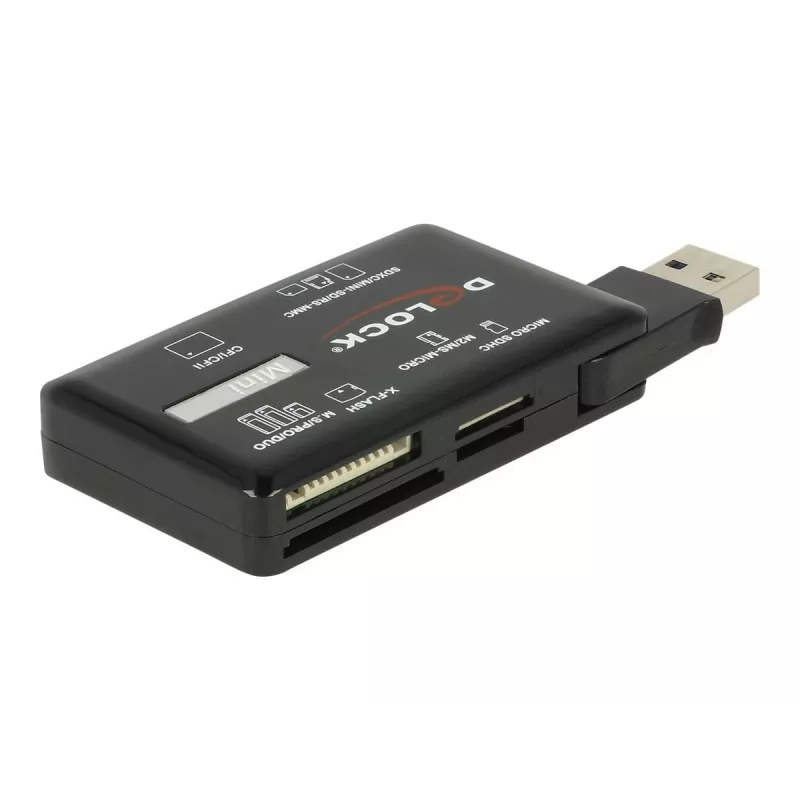 Czytnik kart DeLOCK SuperSpeed USB CF SD Micro SD MS M2 xD 5 Gb/s