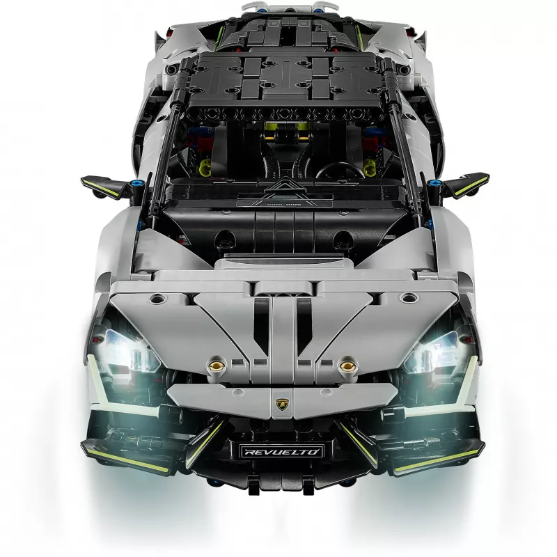 LEGO Technic Supercar Lamborghini Revuelto 42214 — zestaw modelarski w skali 1:10, 1 135 elementów