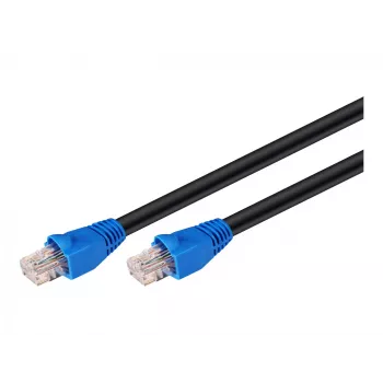 Goobay Cat 6 U/UTP 40m Kabel sieciowy (UTP) - Czarny (40m, RJ-45, RJ45, CAT6 U/UTP Patch Cable (UTP), Czarny)